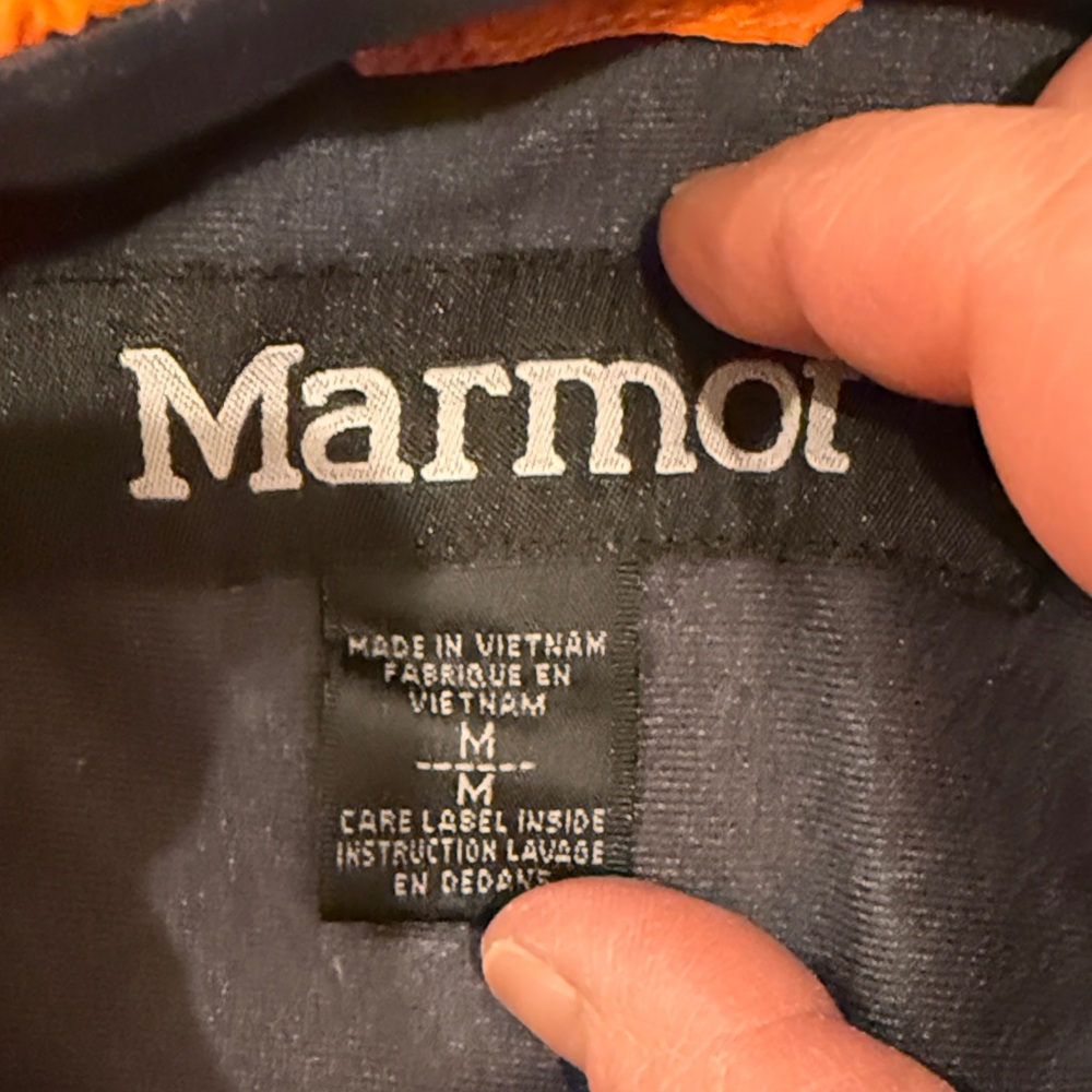 Marmot Men's Vibrant Orange Performance Jacket - Picture 2 of 3